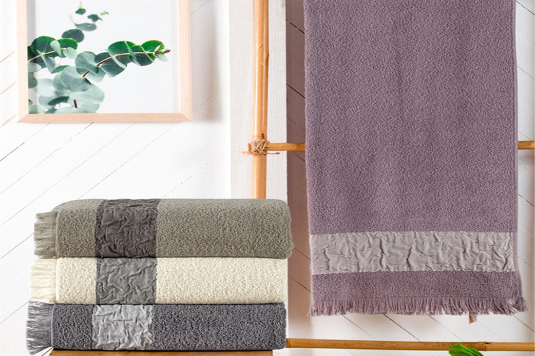 Schafer Home Crepe Armürlü Havlu 50x90 Cm-Lavanta