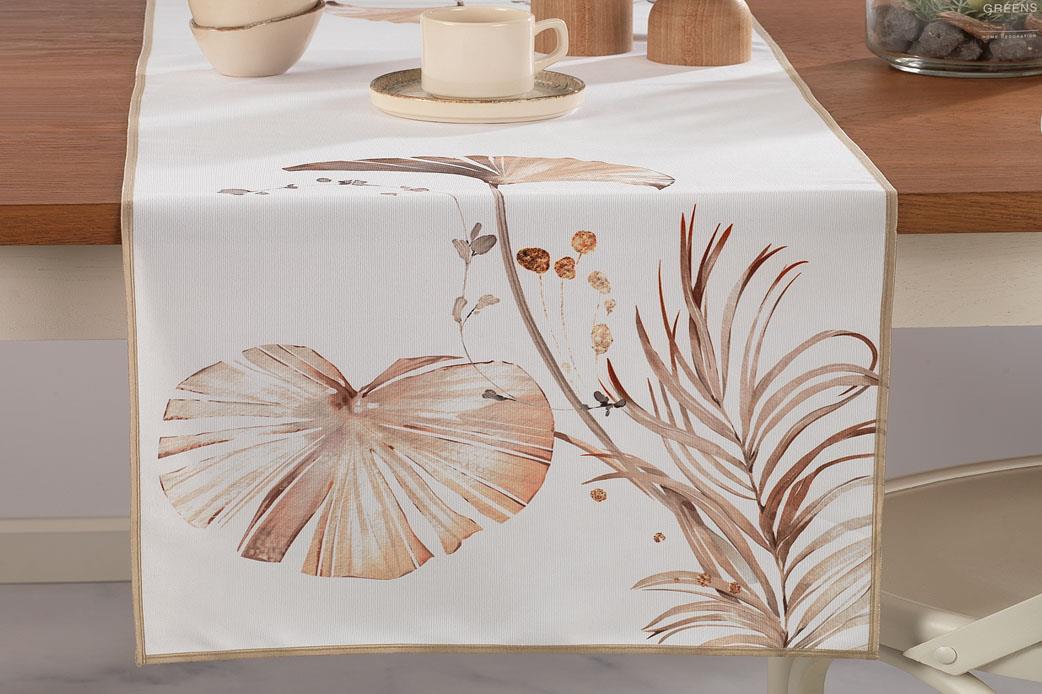 Schafer Home Leaf Runner 45x150-Bej