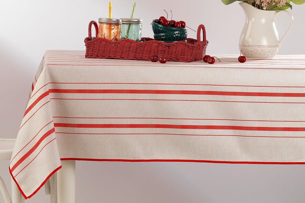 Schafer Home Line Masa Örtüsü 150x240-Kırmızı