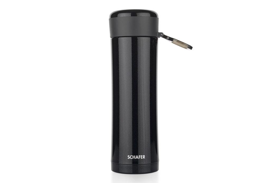 Schafer Iron Man Termos 420 Ml-Siyah