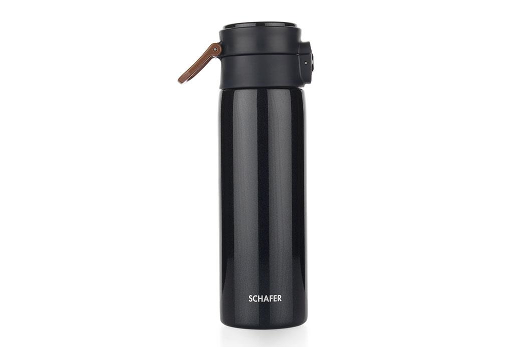 Schafer Iron Man Termos 420 Ml-Siyah