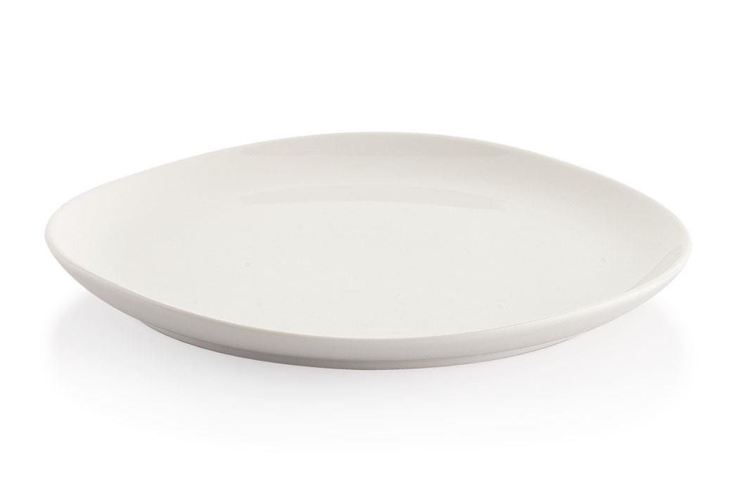 Schafer Nice 1 Parça Servis Tabağı 25 Cm-Beyaz