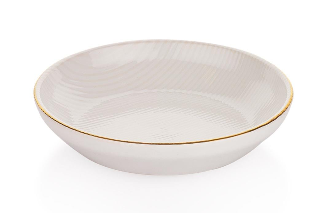 Schafer Trend Yemek Tabağı 18 Cm-Beyaz