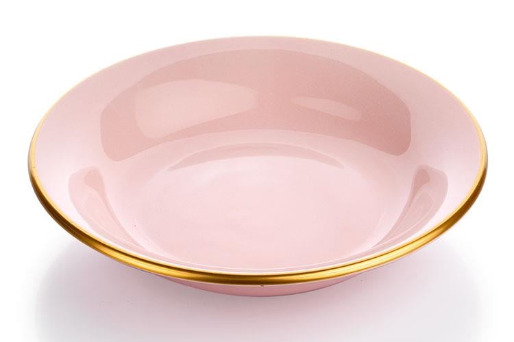 Schafer Viere Yemek Tabağı-1 Parça-Pembe