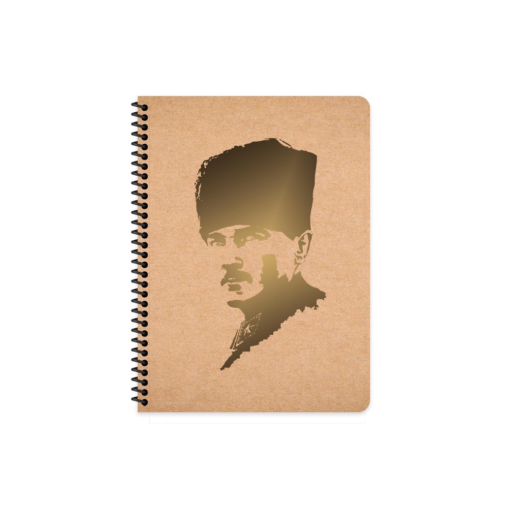  Atatürk 4'lü Defter Seti ( 2 Çizgili + 2 Kareli)