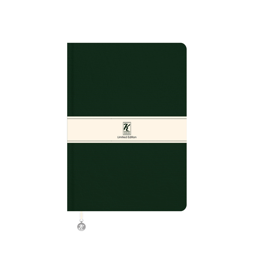 17x24 Ciltli Esnek Kapak Çizgili Limited Edition Defter - Yeşil