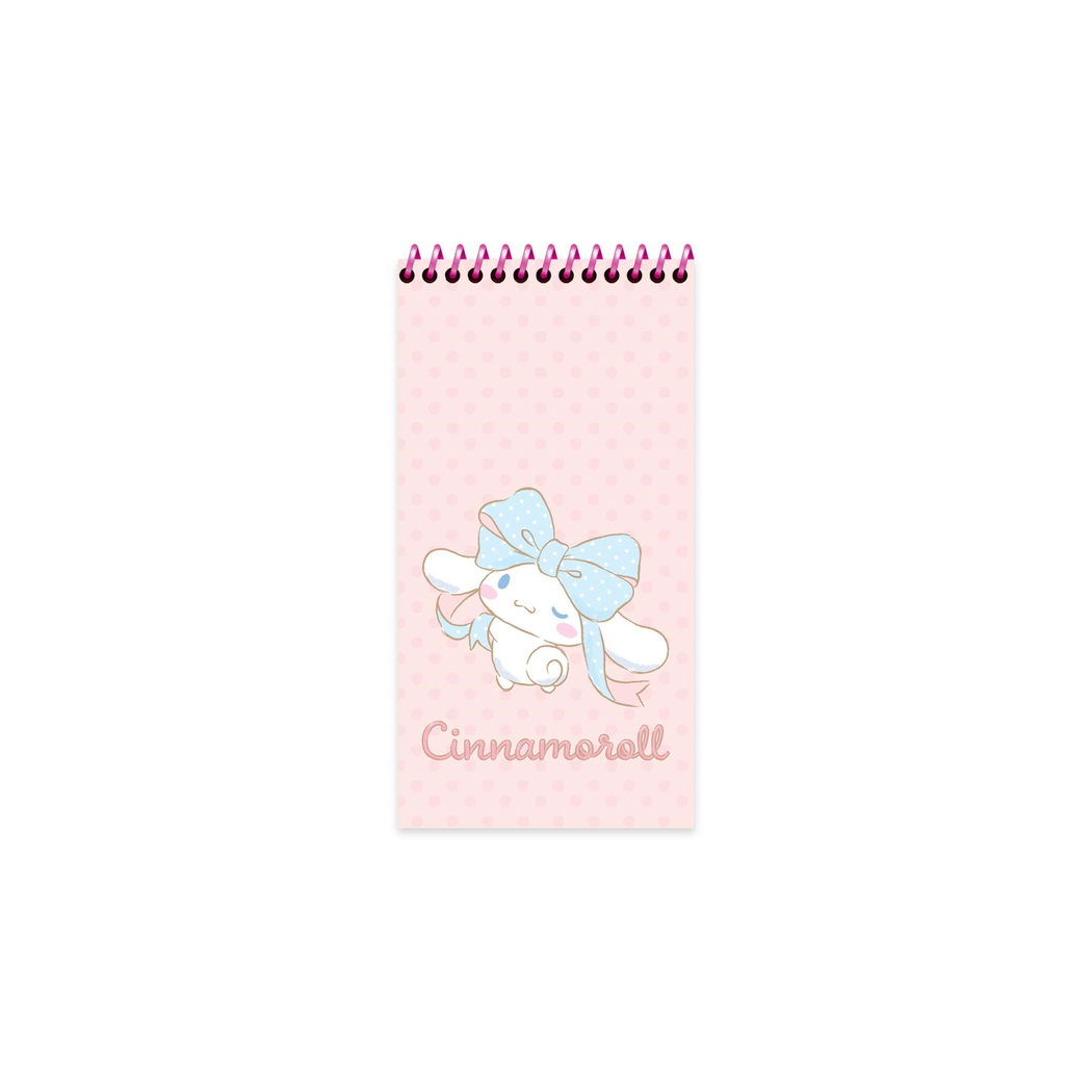 Cinnamoroll 10x19 Spiralli Karton Kapak Çizgili Defter - Puantiye