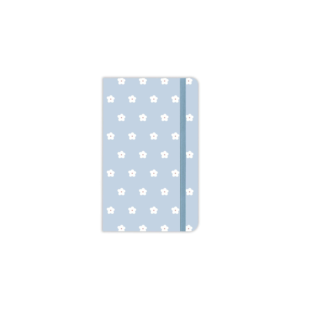 Çizgili Ciltli Doğa Defter Papatya 9x14