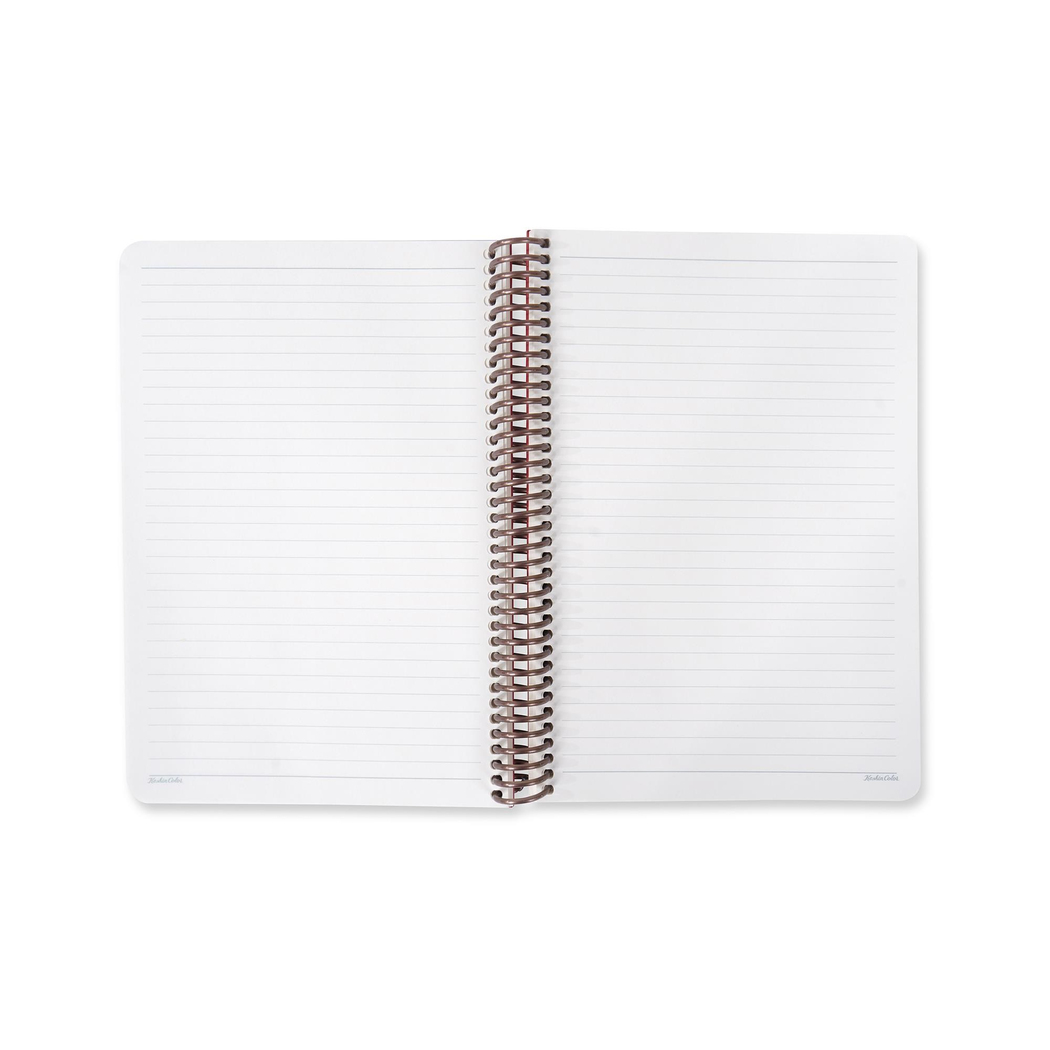 Çizgili Sert Kapak Spiralli Wallart Defter Enjoy Very Moment 17x24