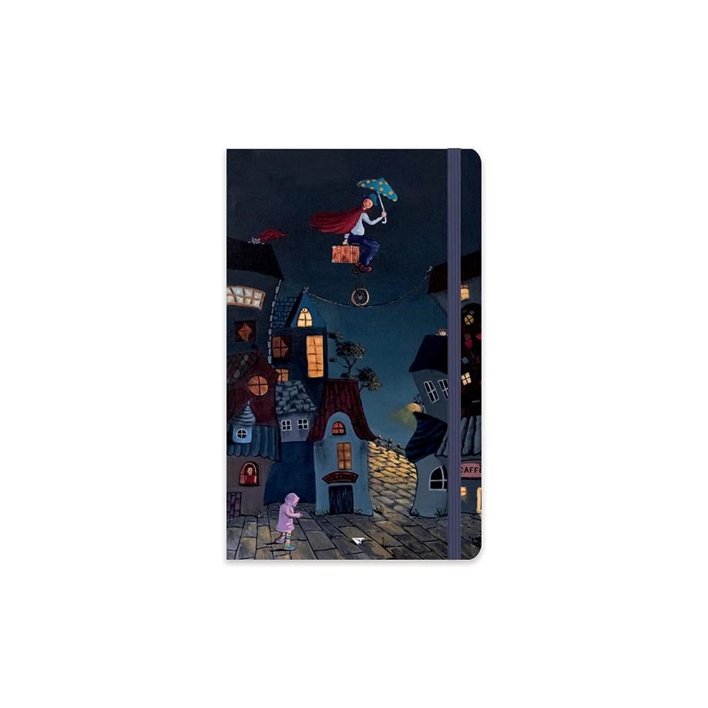 Ezo Sunal 13x21 Ciltli Sert Kapak Çizgili Defter - No:04