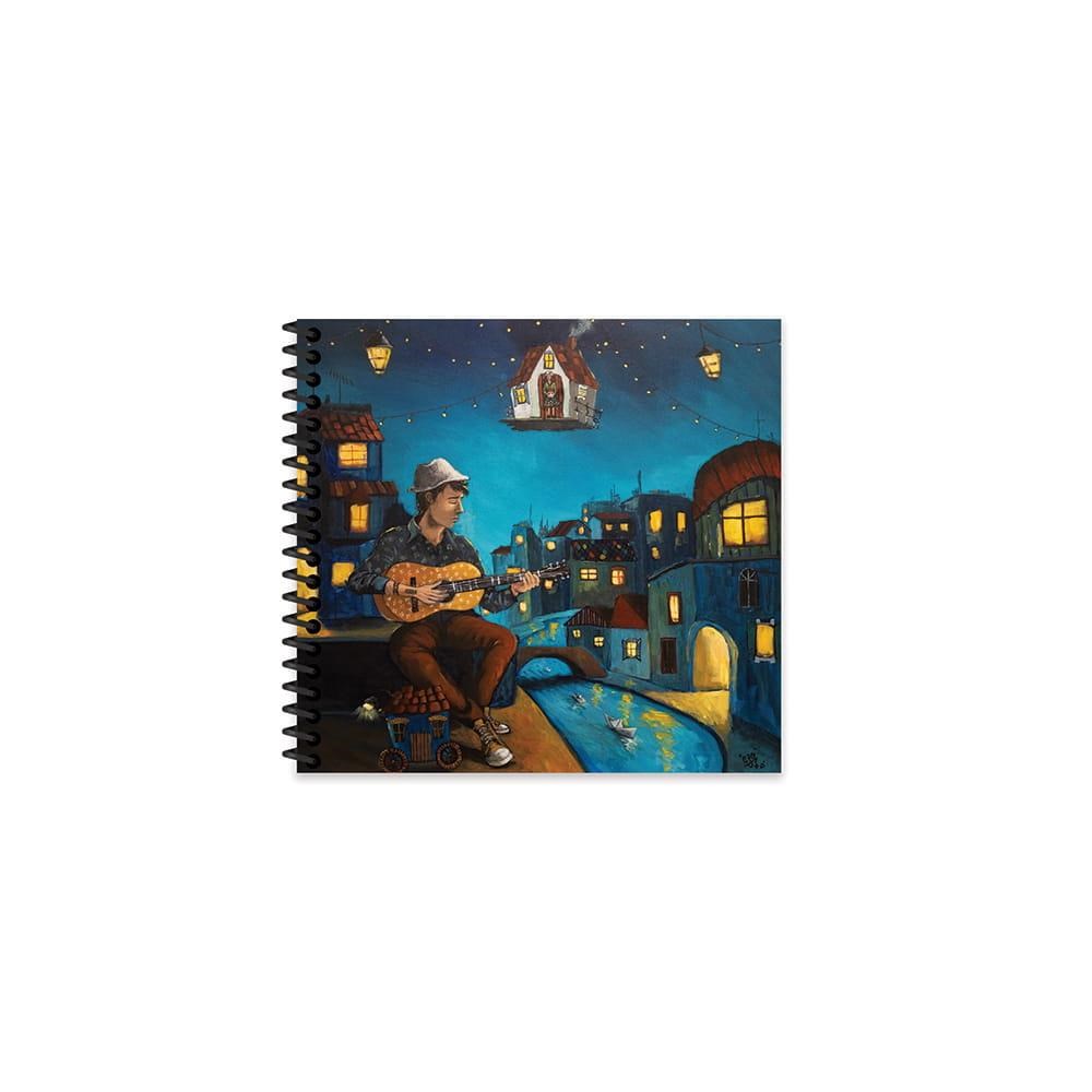 Ezo Sunal 16x15 Spiralli Sert Kapak Çizgisiz Defter - No:03