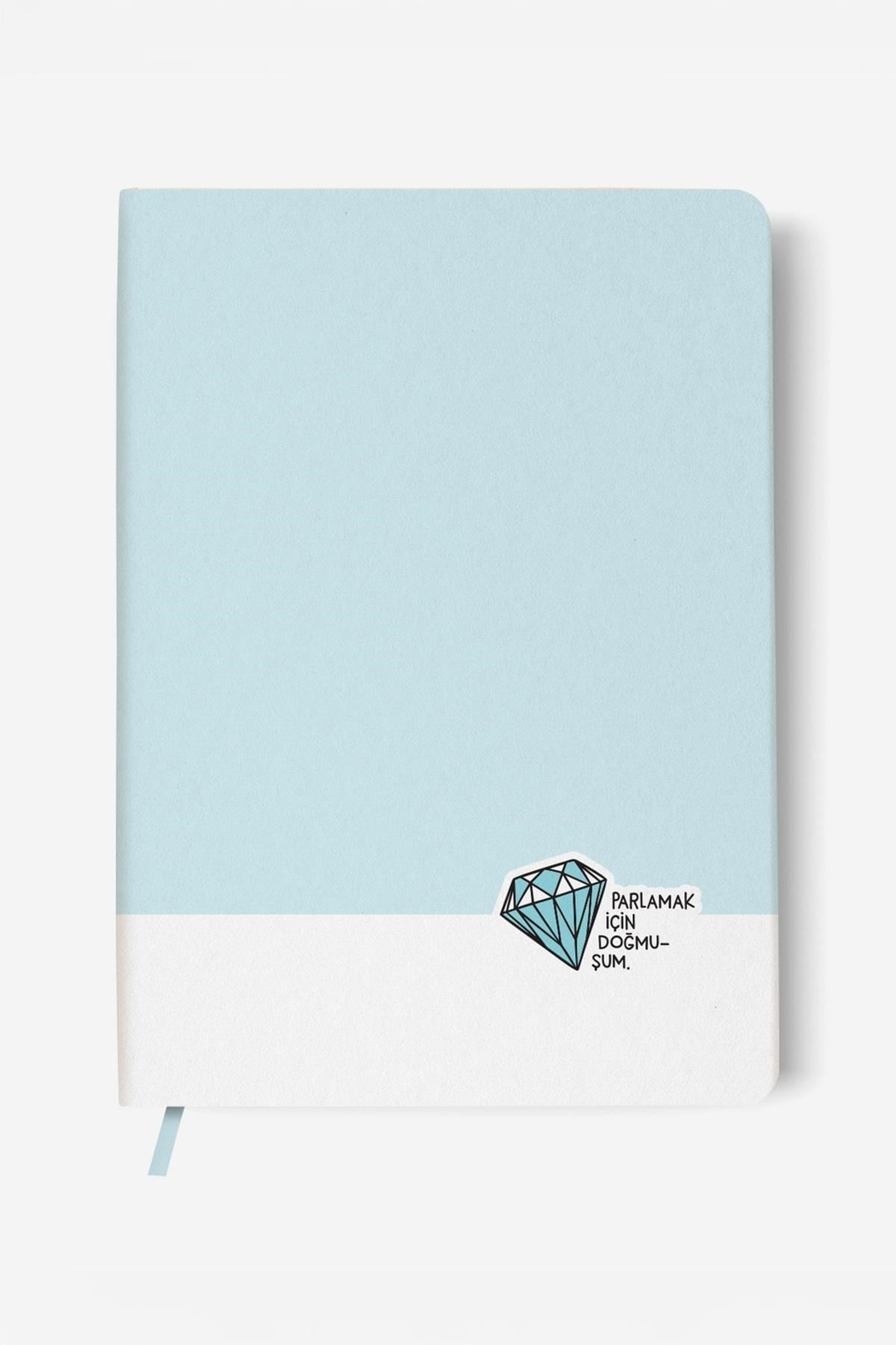 Hisli Şeyler 16*22 96 Yp.Sert Kapak Ciltli Defter-Parlamak İçin Doğmuşum