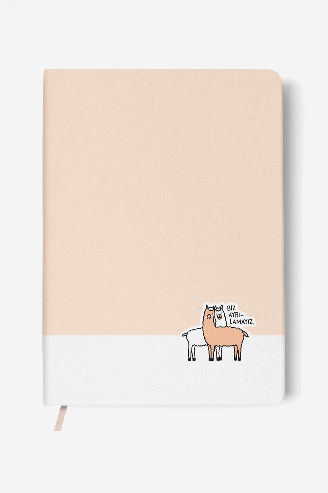 Hisli Şeyler 16*22 96 Yp.Sert Kapak Ciltli Defter-Biz Ayrılamayız