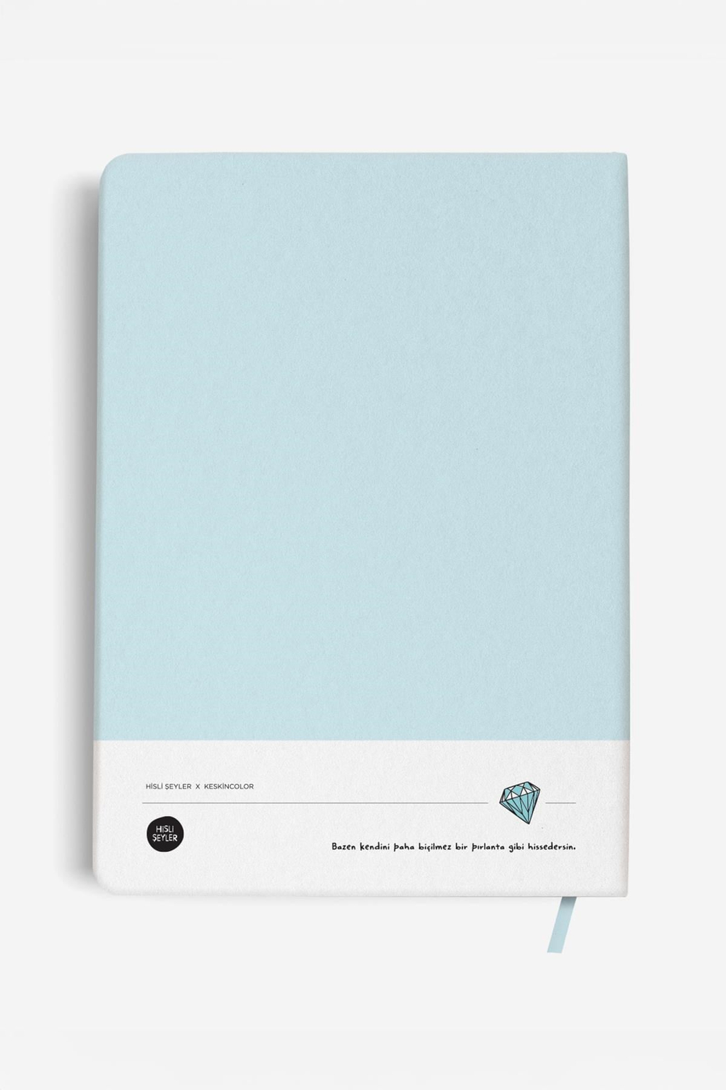 Hisli Şeyler 16*22 96 Yp.Sert Kapak Ciltli Defter-Parlamak İçin Doğmuşum