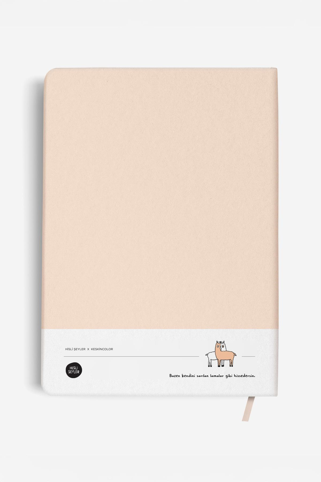 Hisli Şeyler 16*22 96 Yp.Sert Kapak Ciltli Defter-Biz Ayrılamayız