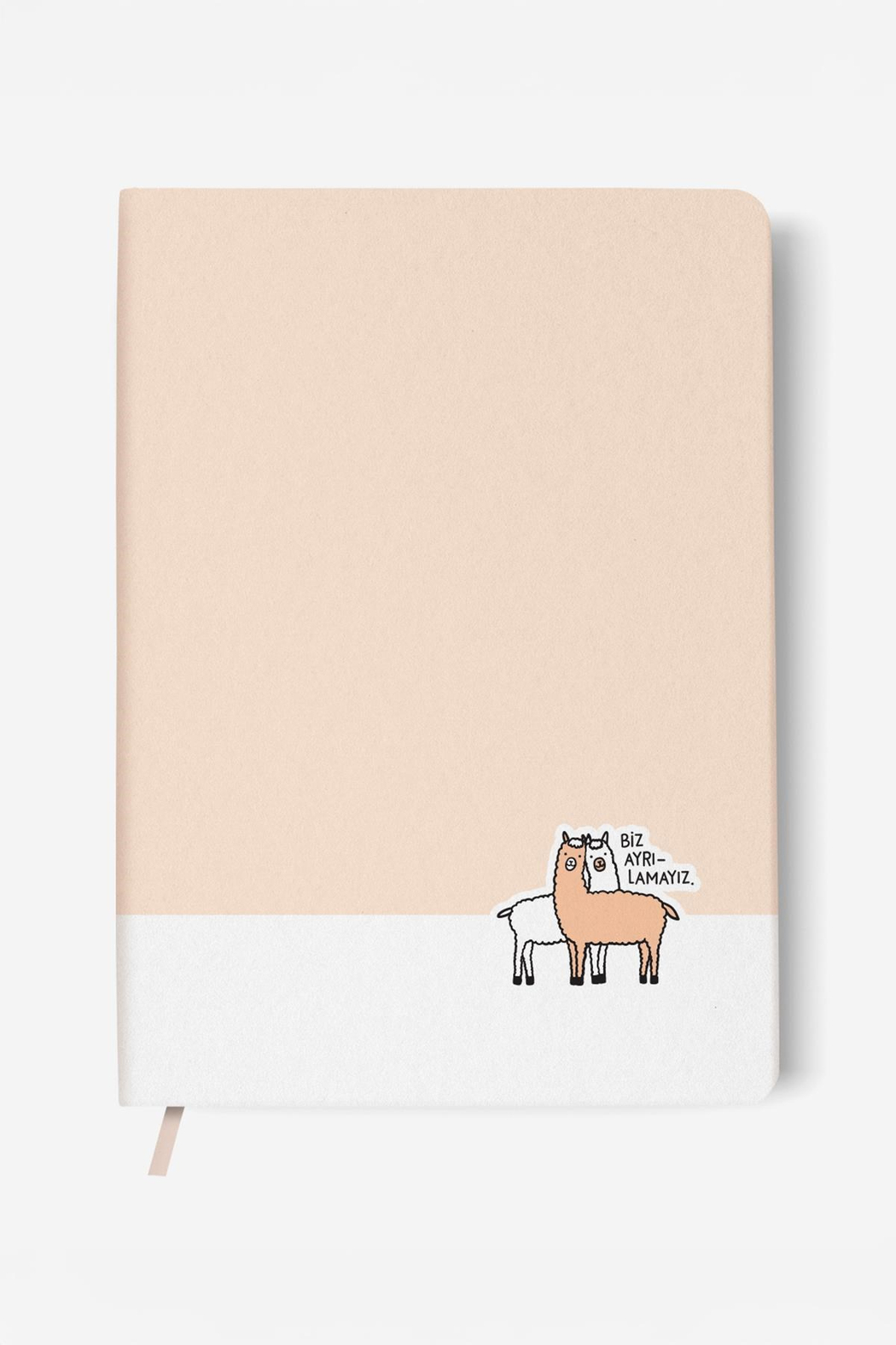 Hisli Şeyler 16*22 96 Yp.Sert Kapak Ciltli Defter-Biz Ayrılamayız