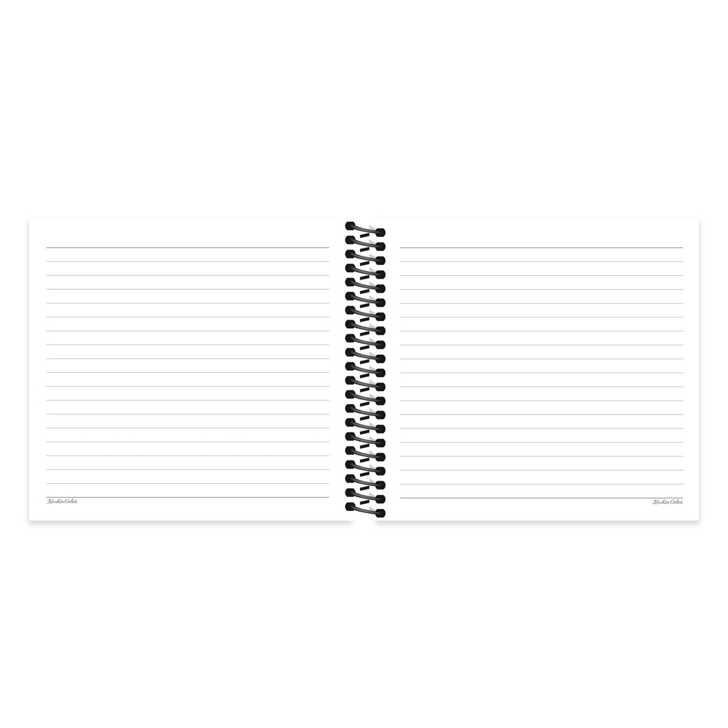 Hisli Şeyler 16x15 Çizgili Defter - Katlandığıma Değdi