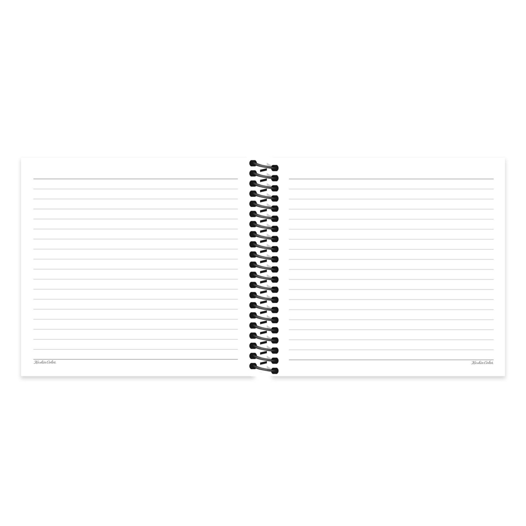 Hisli Şeyler 16x15 Çizgili Defter - Yazsan Gönül Razı Değil Yazmasam Olmaz