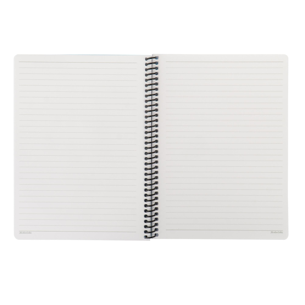 Hisli Şeyler A4 Çizgili Spiralli Stickerli Defter Hallederiz