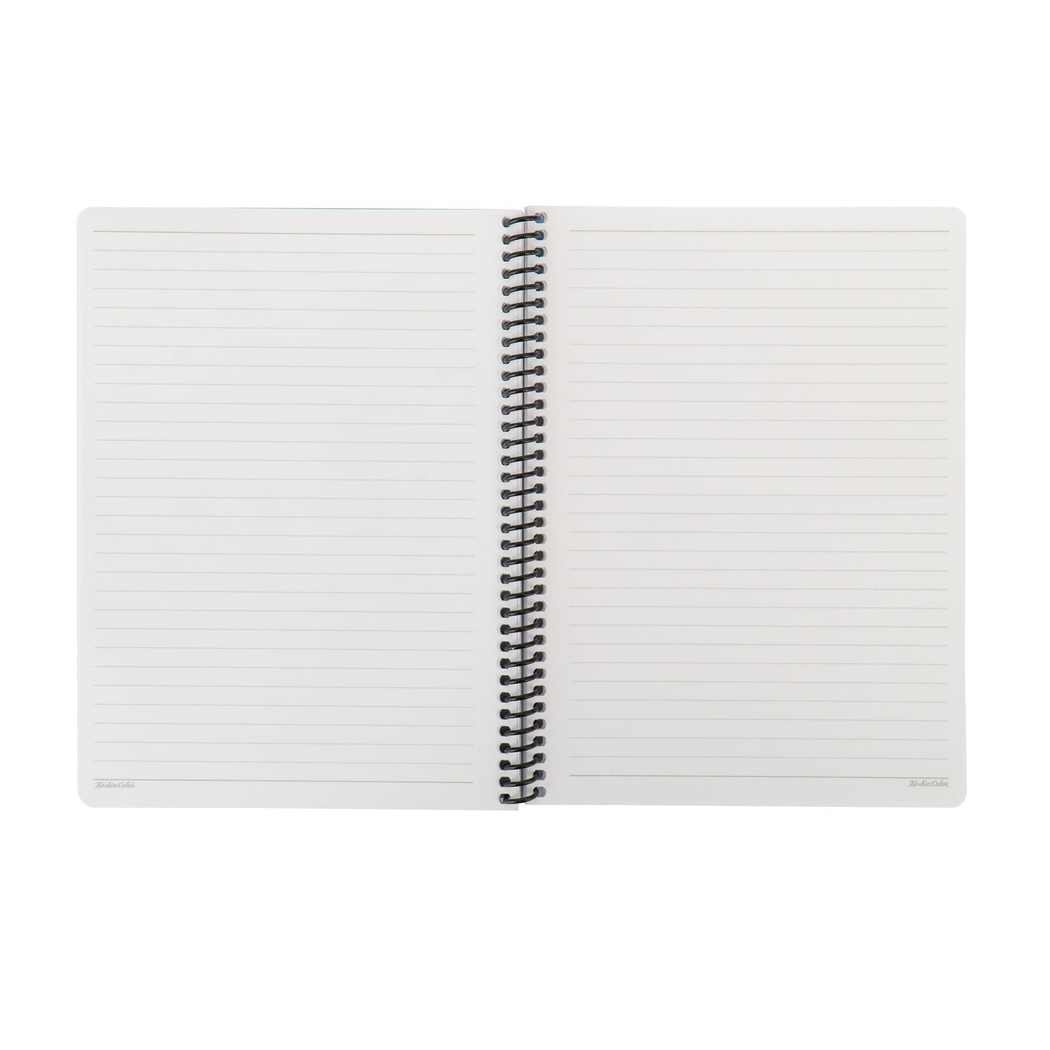 Hisli Şeyler Çizgili Spiralli Stickerli Defter Dinlenmek İstiyorum 16,5x22,5