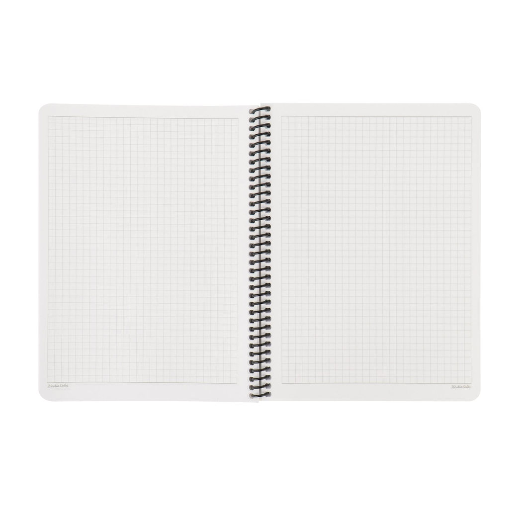 Hisli Şeyler Kareli Spiralli Stickerli Defter Gözüm Yükseklerde 16,5x22,5