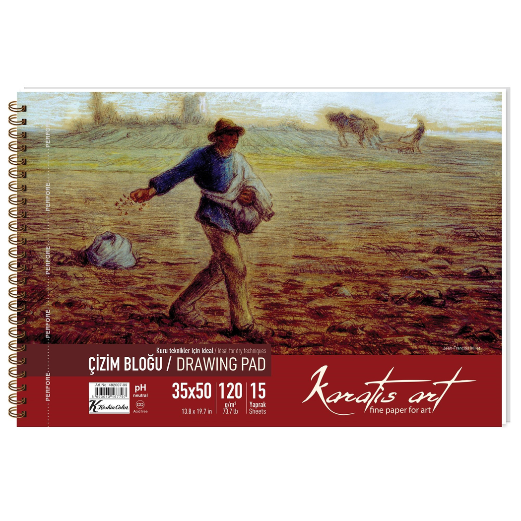 Karatis Art 120Gr 35*50 Resim Kağıdı 50Li Paket