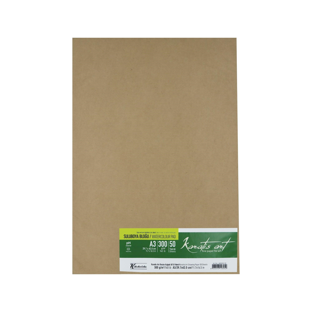 Karatis Art 300Gr A3 Resim Kağıdı 50Li Paket