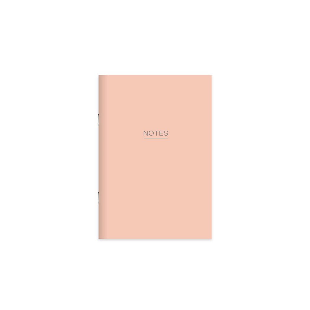 Karton Kapak Hafif Kağıt Defter 4'Lü Set-Pastel (2Çizgili + 2Düz) 14*20 24 Yp.