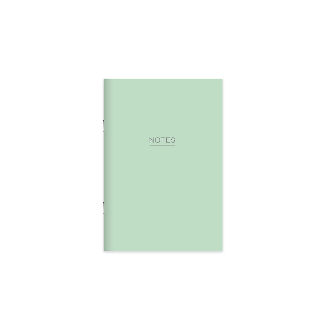 Karton Kapak Hafif Kağıt Defter 4'Lü Set-Pastel (2Çizgili + 2Düz) 14*20 24 Yp.