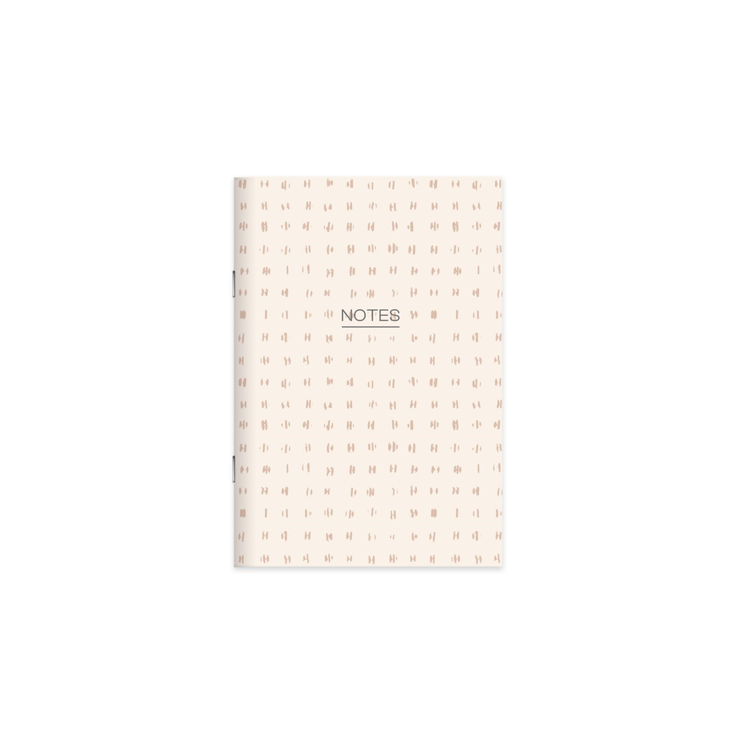 Karton Kapak Hafif Kağıt Defter 4'Lü Set-Toprak (2Çizgili+2Düz) 14*20 24 Yp.