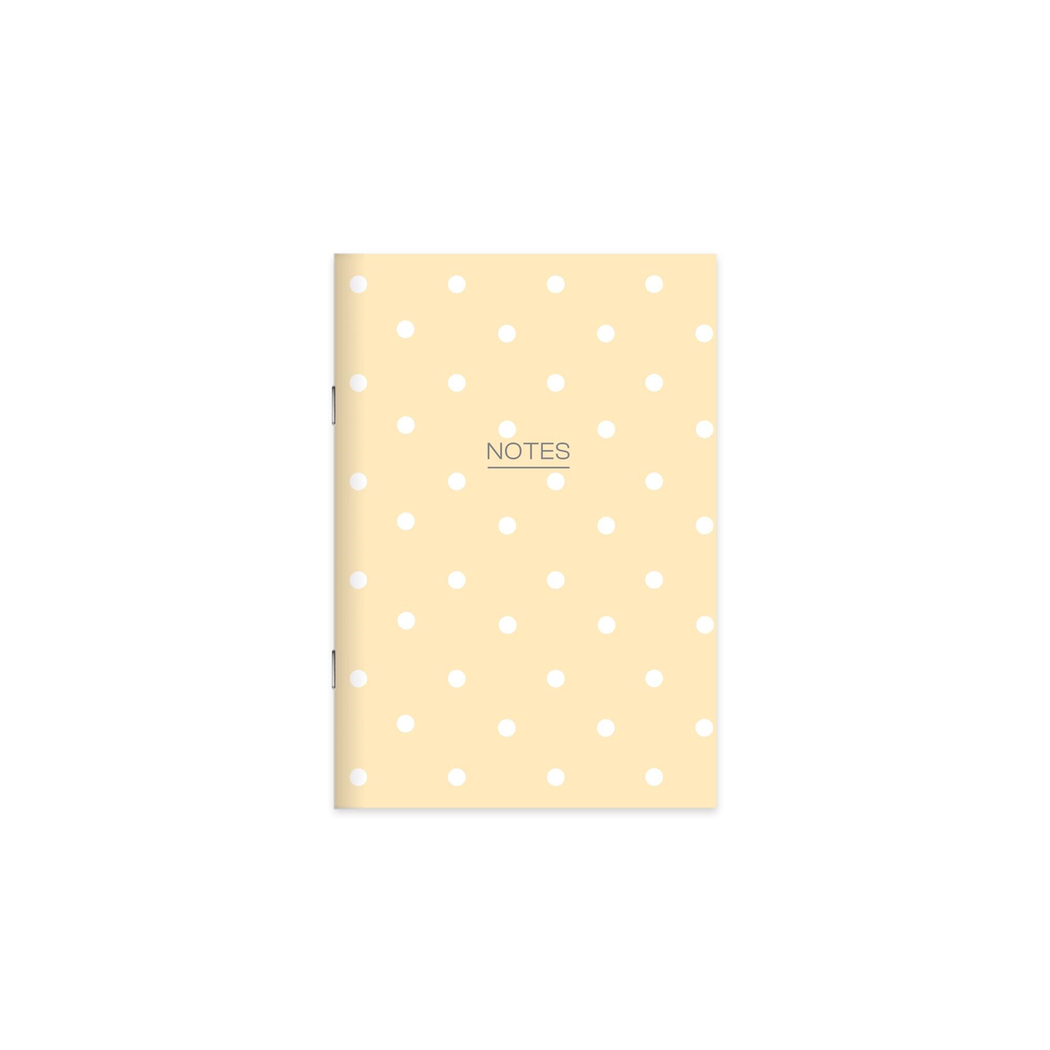 Karton Kapak Hafif Kağıt Defter 4'Lü Set-Toprak (2Çizgili+2Düz) 14*20 24 Yp.