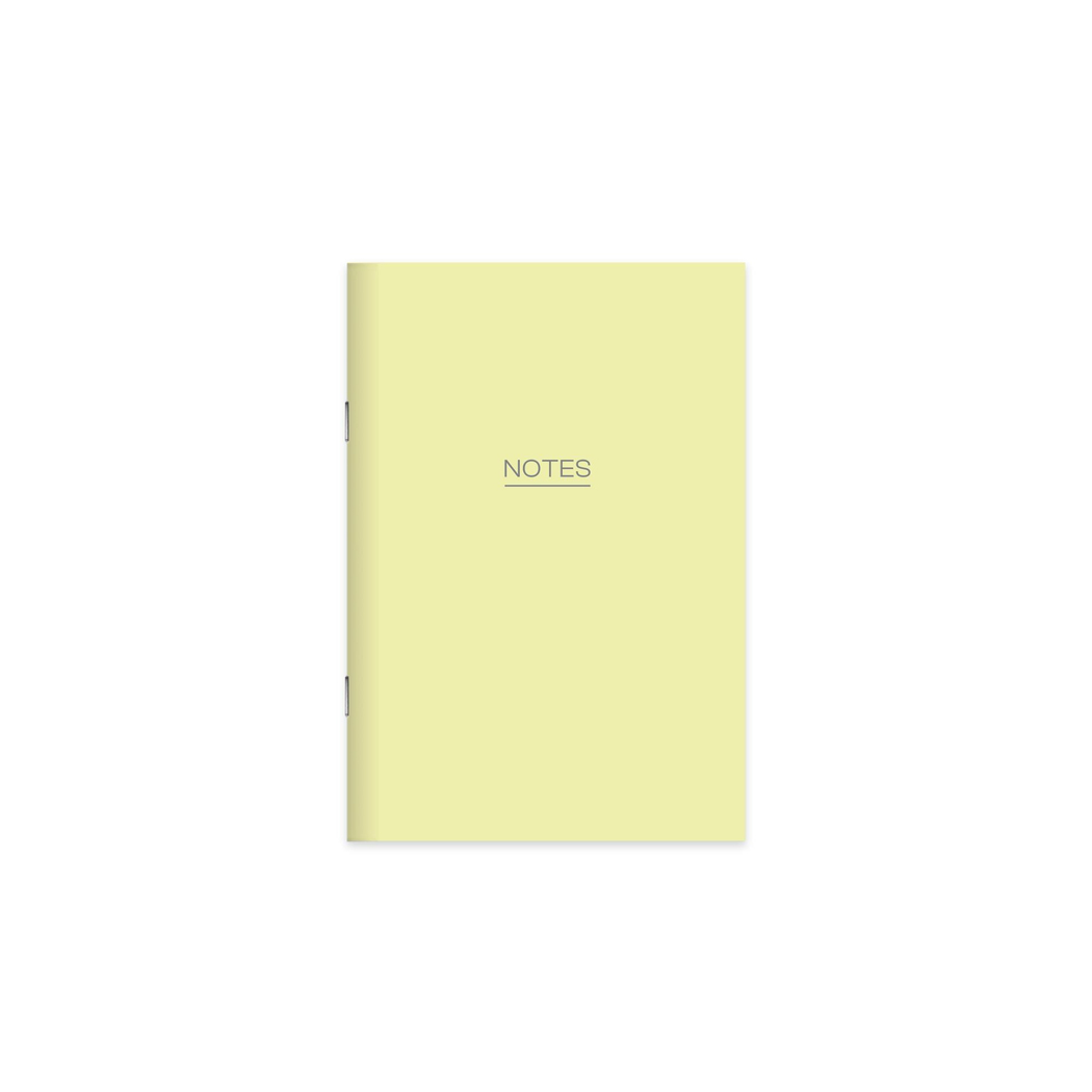 Karton Kapak Hafif Kağıt Defter 4'Lü Set-Pastel (2Çizgili + 2Düz) 14*20 24 Yp.