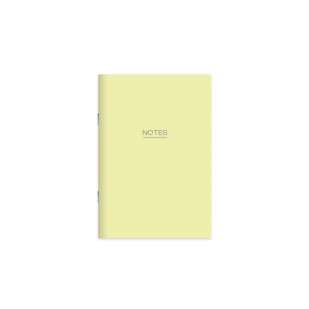 Karton Kapak Hafif Kağıt Defter 4'Lü Set-Pastel (2Çizgili + 2Düz) 14*20 24 Yp.