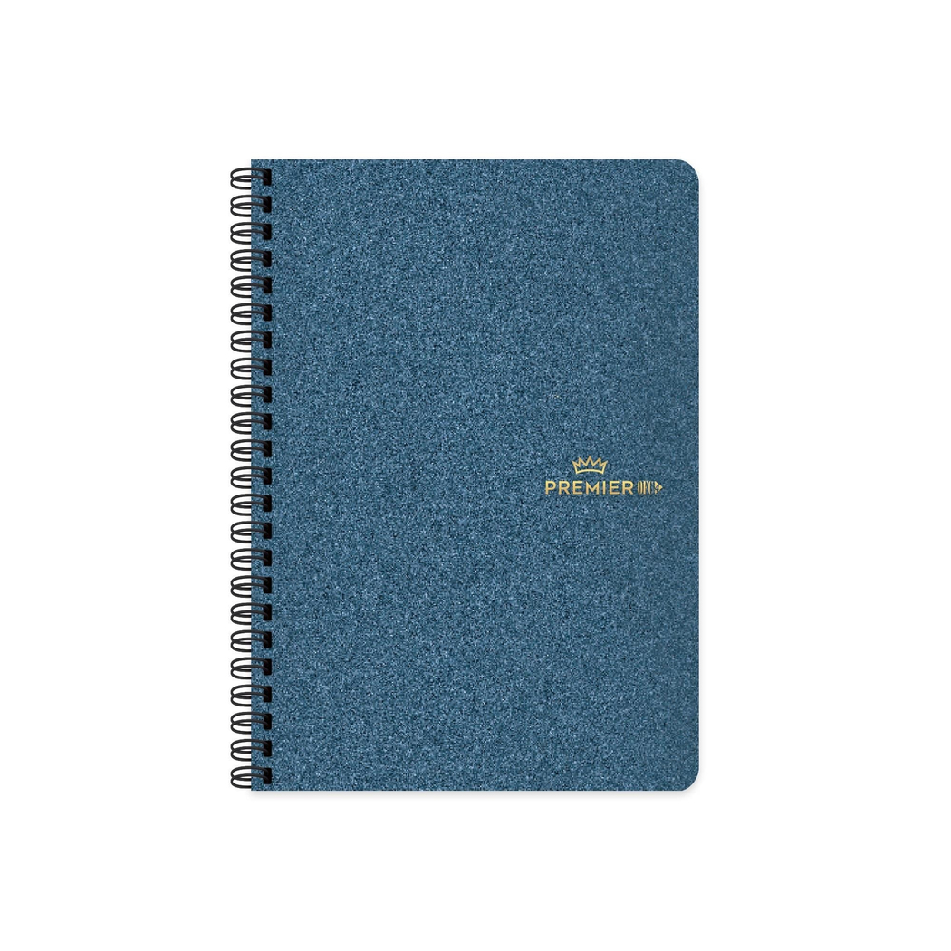 Keskin 17x24 Sert Kapak Ayraçlı Spiralli Premier Ofc4 Defter - Mavi