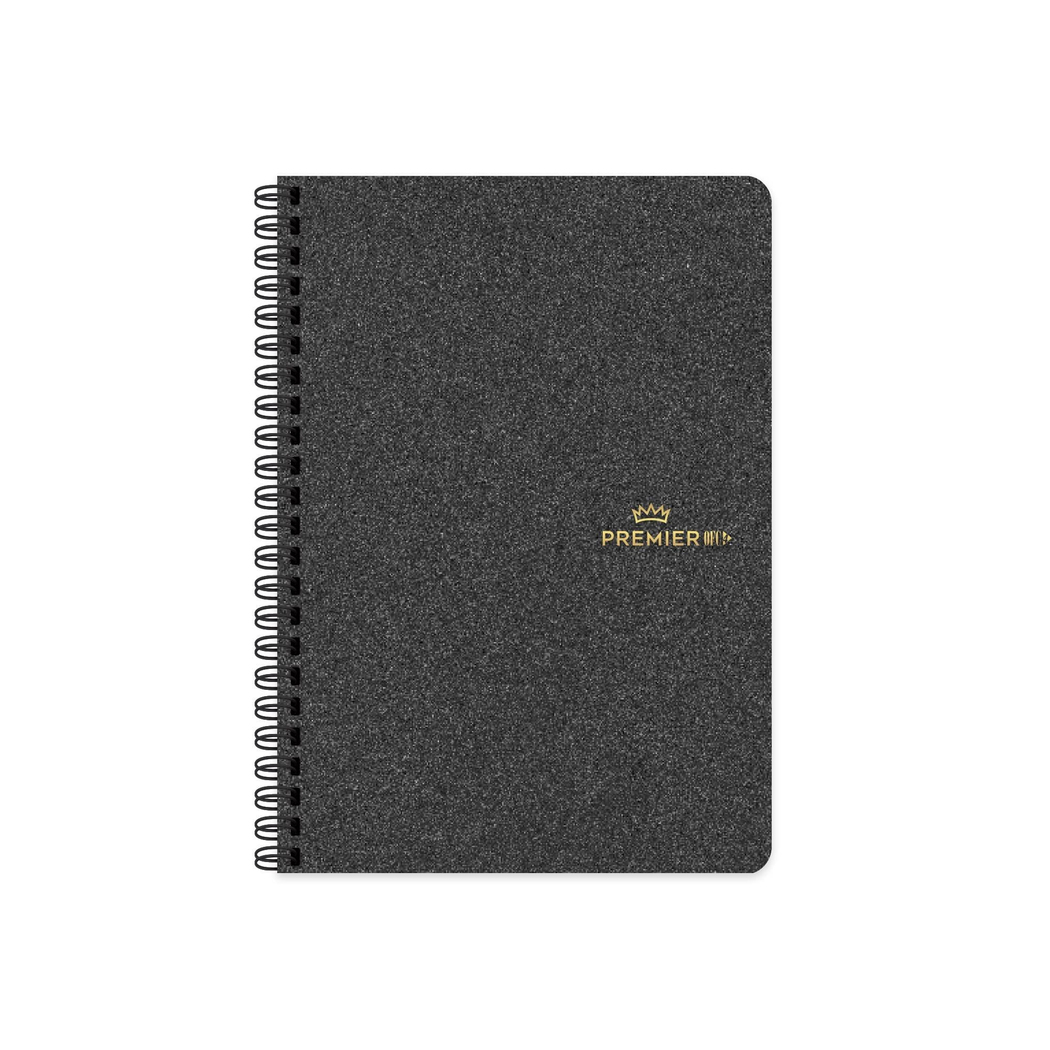 Keskin 17x24 Sert Kapak Ayraçlı Spiralli Premier Ofc4 Defter - Gri