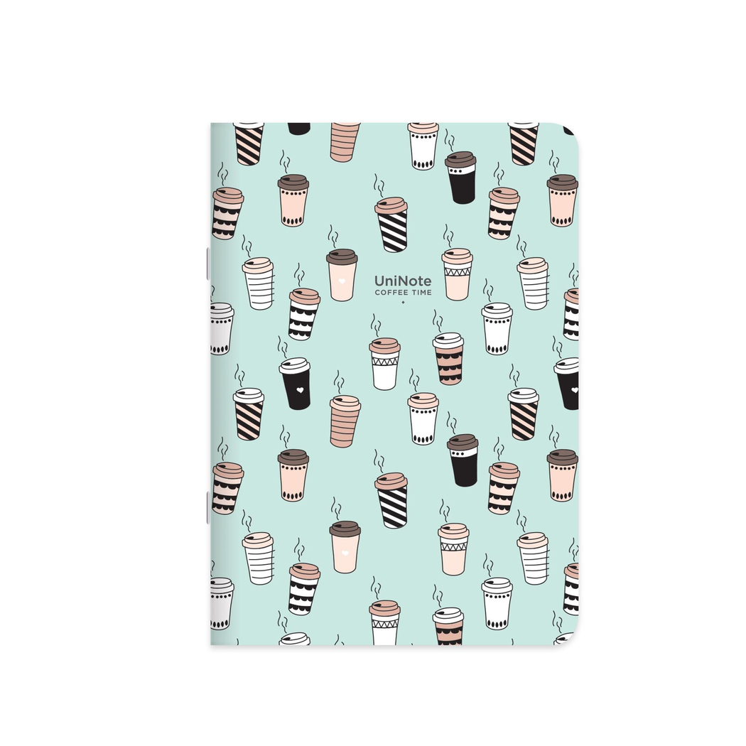 Keskin 18,5 x 26 Uninote Coffee Time Defter -Yeşil