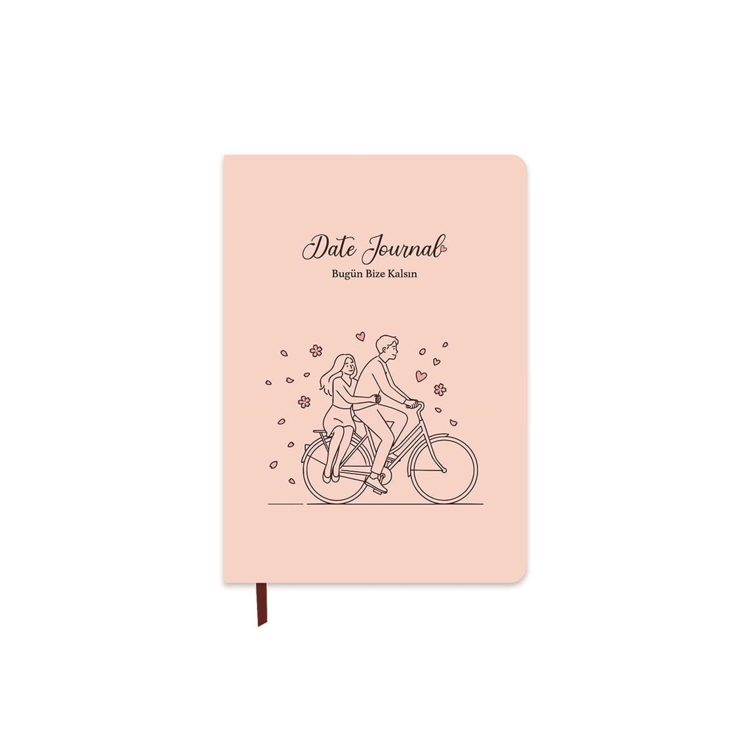 Keskin A5 96 Yp. Ciltli Date Journal- Bisiklet