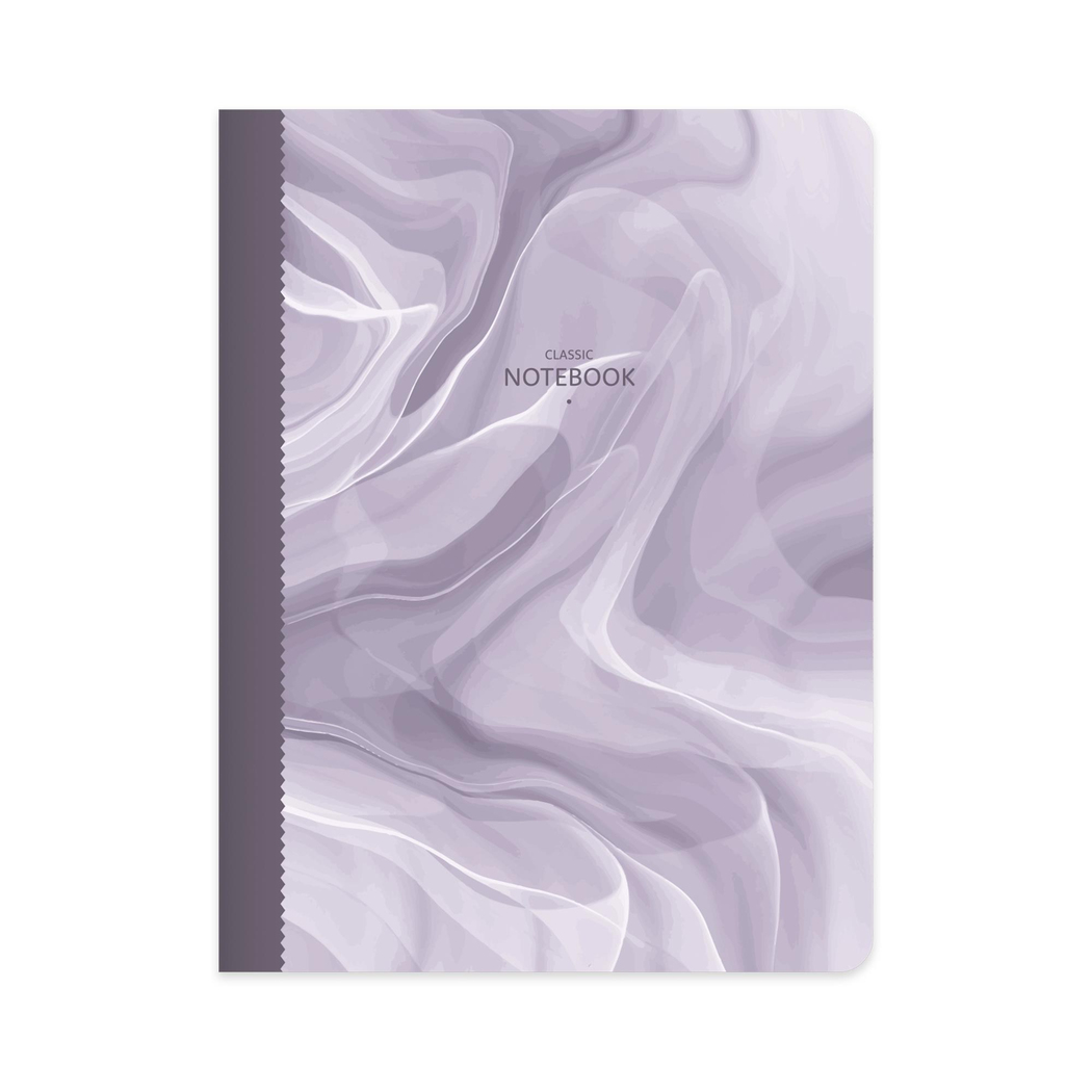 Keskin Color 19x25 Kareli Defter Classic Marble - Lila