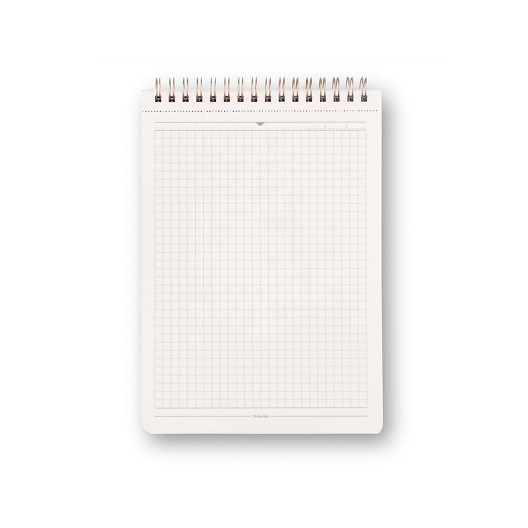 Keskin Color A5 Kareli Linden Bloknot - Krem