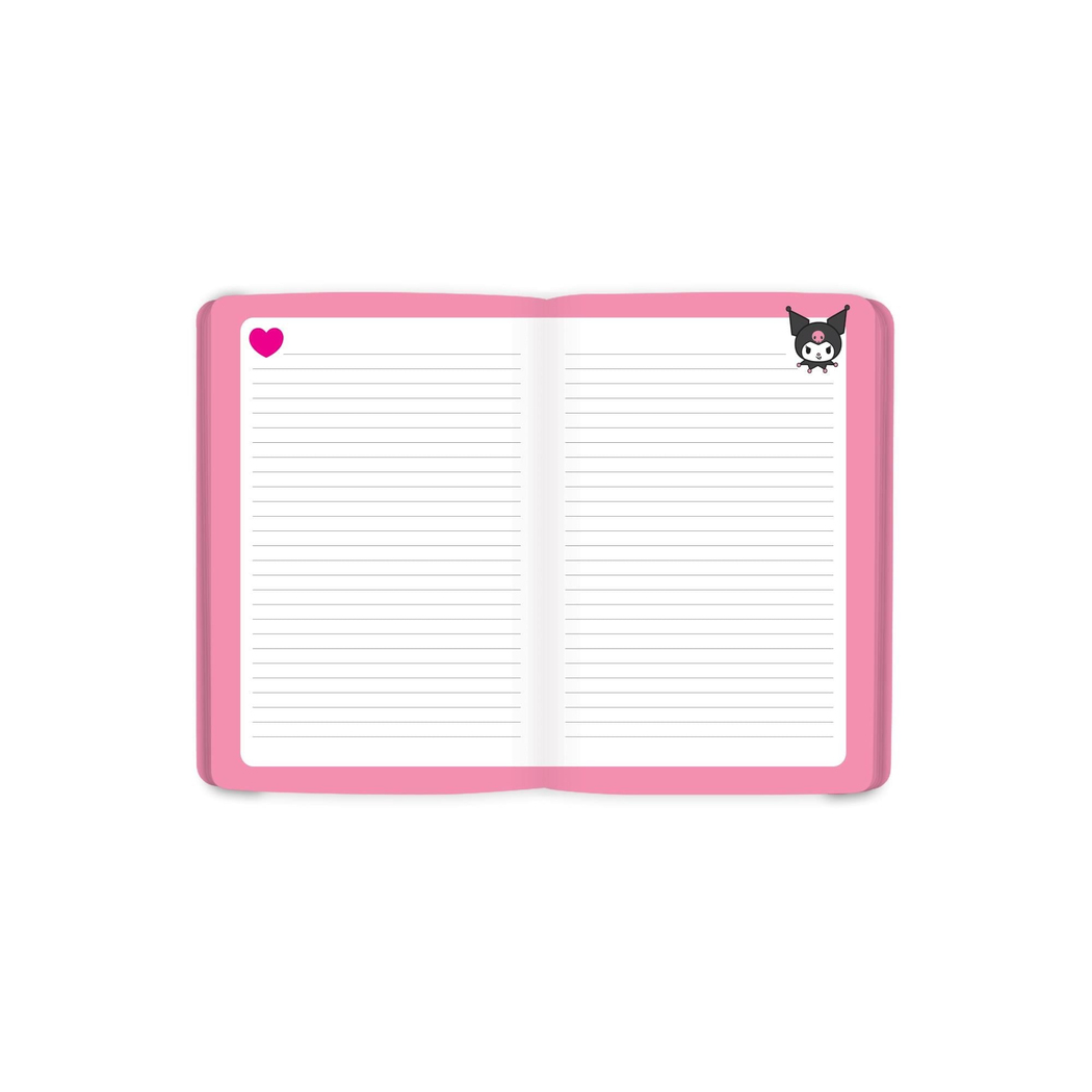 Kuromi A5 80 Yp. Çiz.Ciltli Sert Kapak Defter - No:3