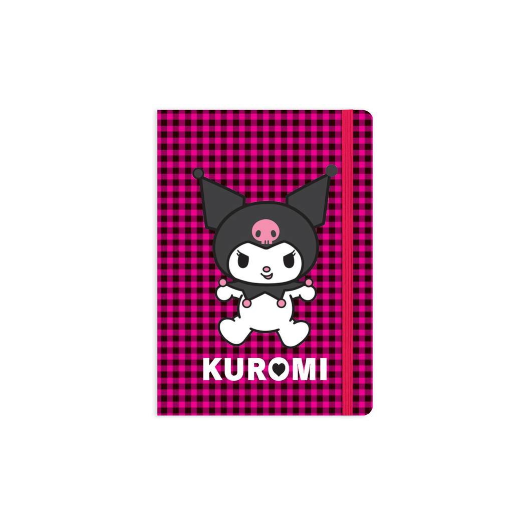 Kuromi A5 Ciltli Sert Kapak Çizgili Defter - No:02