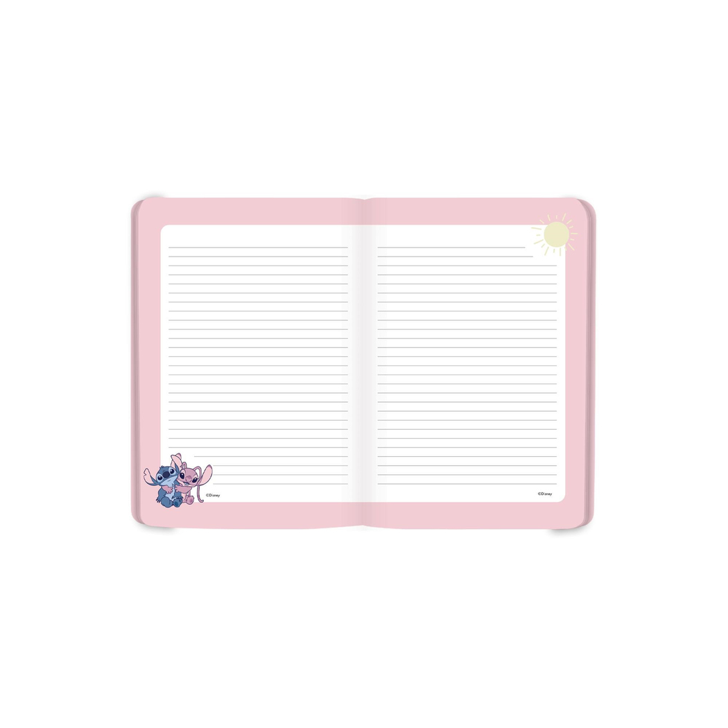 Lilo&Stitch A5 80 Yp. Çiz.Ciltli Sert Kapak Defter - Beach Daze Always