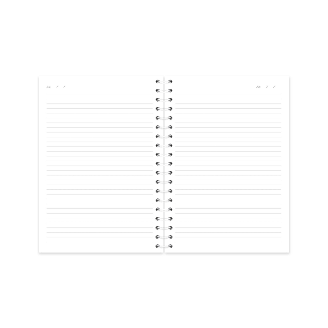 Limited Edition Spiralli Defter Çizgiler 19x25