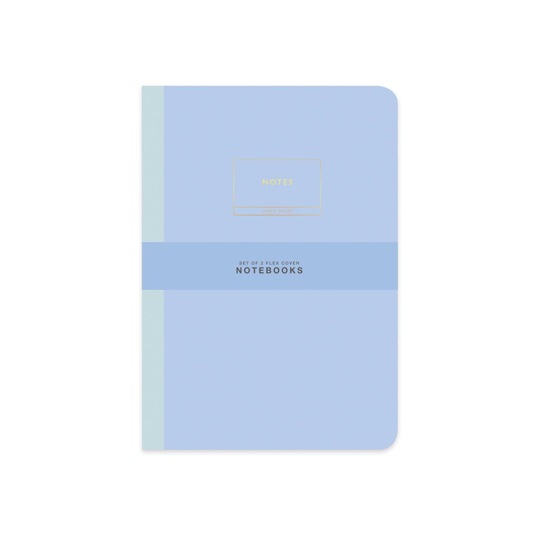 Limited Edition Terzi Dikiş 2'li Defter Seti Pastel Mavi 17x25