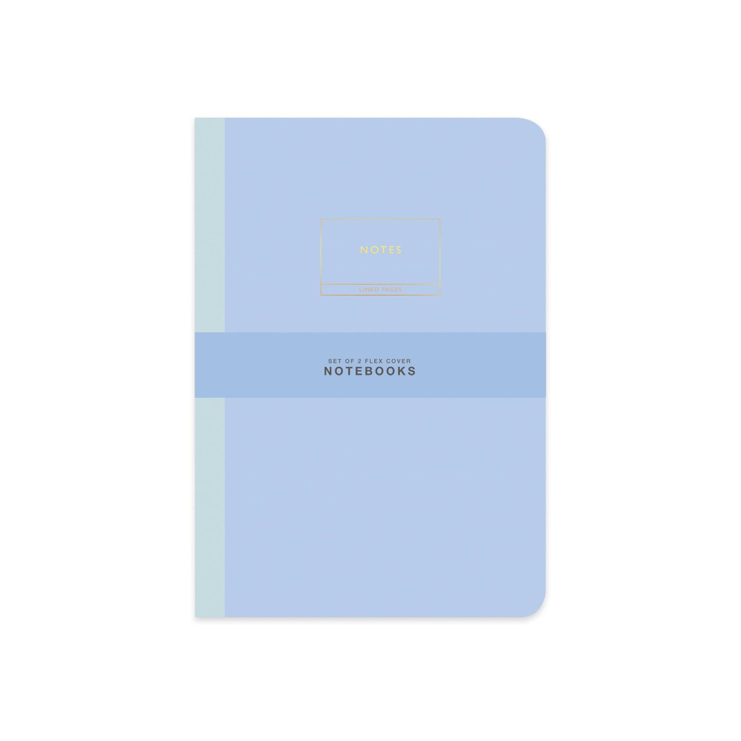 Limited Edition Terzi Dikiş 2'li Defter Seti Pastel Mavi 17x25