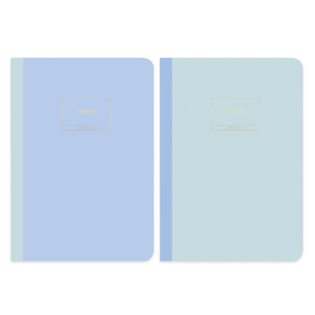 Limited Edition Terzi Dikiş 2'li Defter Seti Pastel Mavi 17x25