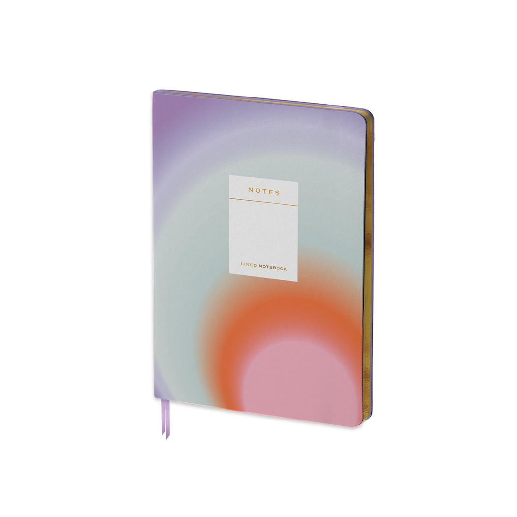 Limited Edition Yaldızlı Ciltli Defter Gökkuşağı 19x25