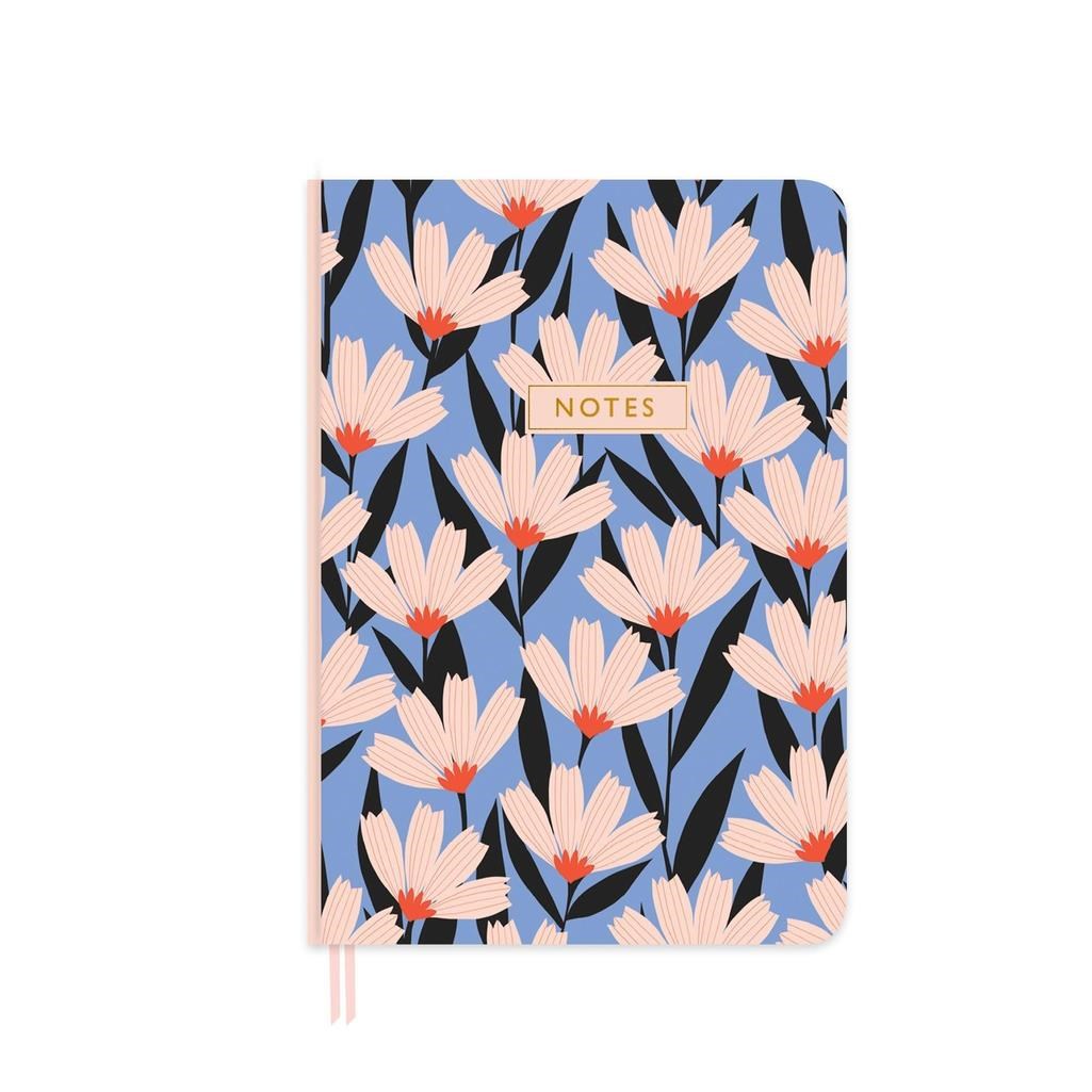 Limited Edition Yaldızlı Ciltli Defter Çiçek 19x25