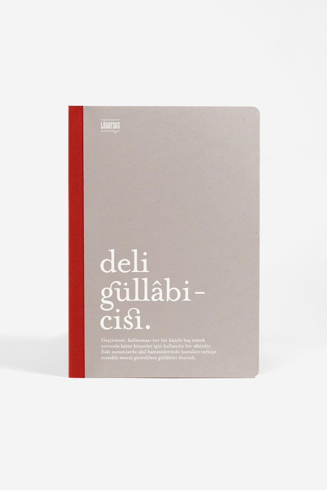 Lugat365 x Karatis 13*19 64 Yp.Çizgili Defter-Deli Güllabicisi