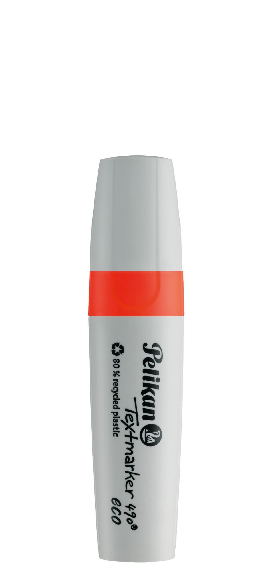 Pelikan 490 Eco Fosforlu Kalem Neon Kırmızı